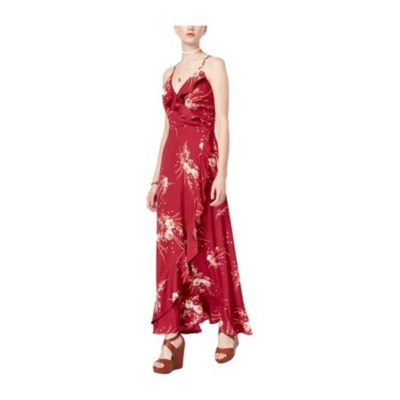 American Rag Ruffle Floral Maxi Dress - Picture 2 of 7